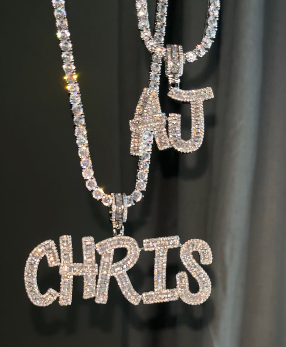 Iced Out Name Necklace – Koya Kollection